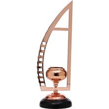 Vitale Yelken Mumluk Bronz Küçük AK.JE0108