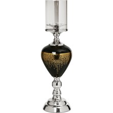 Vitale Amber Silver Şamdan 47 cm AK.JE0003