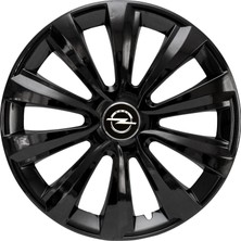 Kef Opel Astra 16 Inç Uyumlu Jant Kapağı 4'lü Takım Siyah 1616