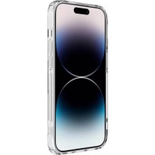 Nillkin Tpu Pro Manyetik iPhone 14 Pro Için Kılıf - Şeffaf