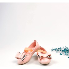The Simple Luxury Kız Çocuk Pembe Ayakkabı Bantlı Babet