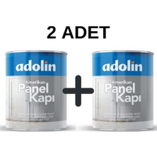 Adolin 2'li Adolin Amerikan Panel Kapı Boyası Beyaz 3 kg * 2 Adet Avantajlı Paket