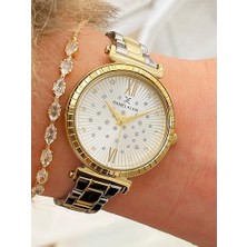 Daniel Klein Çelik Taşlı Şık Kadın Kol Saati+Bileklik