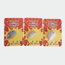 Eurocat Kedi Oyuncağı Tombik Fare Pastel Renk