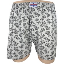 Doğan Yıldız Doğanyıldız Penye Empirme Boxer Short 2210 (6 Adet)