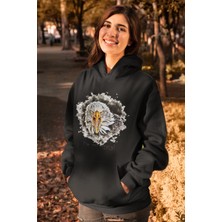 Fuddy Moda I'm Not Angry Yazılı Kapüşonlu Sweatshirt
