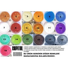 Capital 50 gr Toz Metalik Epoksi Pigment Boya Tek Renk