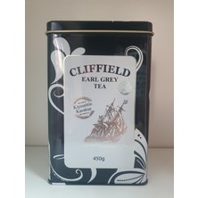 Cliffield Earl Grey Tea Metal Kutu Çay 450 gr