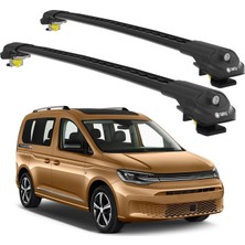 Turtle Volkswagen Caddy 2020-2023 Turtle Air1 Ara Atkı Siyah