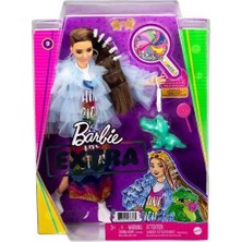 Barbie Extra Renkli Elbiseli Bebek GYJ78