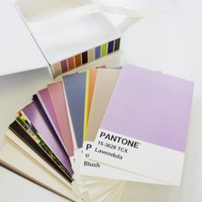 Poli Art Design Pantone 50 Postcards Scrapbooking Sanat Kartları