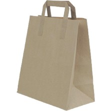 Esmer Kraft Kağıt Çanta 25X28X14 cm 1.000 Adet