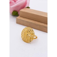 Latif Kuyumcu 22 Ayar Altın Yüzük Füzyon Döküm Kalemli Kadın Yüzük