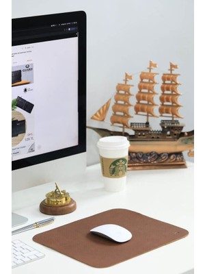 Guard Taba Hakiki Deri Mouse Pad 30X27 cm P30X27