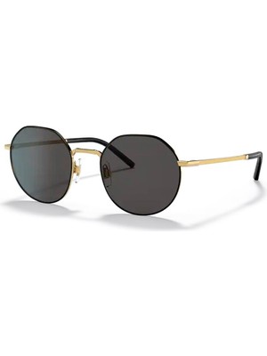 Dolce & Gabbana Dolce Gabbana Dg 2286 0287 52 Unisex Gold Yuvarlak Güneş Gözlüğü