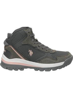 U.S Polo Assn. Sagan Hi 3pr Gri Kadın Outdoor Bot