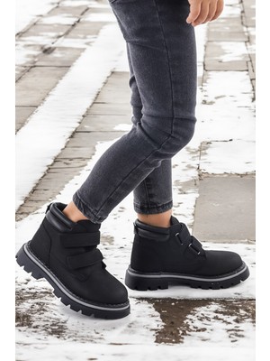 Kiko Kids Cırtlı Erkek Çocuk Bot Ayakkabı Arz 3340