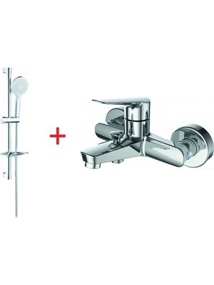 Creavit Sürgülü Duş Seti Takımı SH483+BV2500