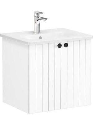 Vitra Root Groove Kapaklı Lavabo Dolabı 60 cm Mat Beyaz 69268