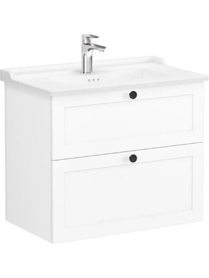 Vitra Root Classic Iki Çekmeceli Lavabo Dolabı 80 cm Beyaz 68869