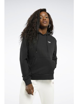 Reebok Rı Sl French Terry Hoodıe Siyah Kadın Sweatshirt