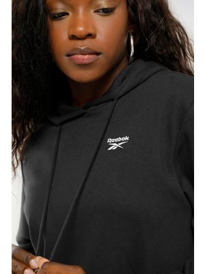 Reebok Rı Sl French Terry Hoodıe Siyah Kadın Sweatshirt