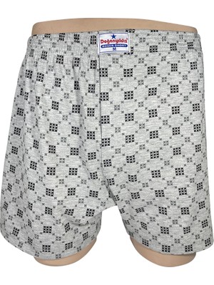 Doğan Yıldız Doğanyıldız Penye Empirme Boxer Short 2210 (6 Adet)
