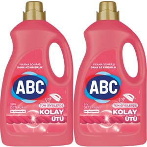 Abc Sıvı Deterjan Kolay Ütü 2'li Set 2.7 Lt