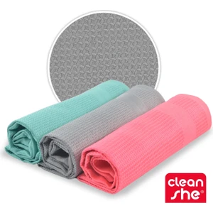 Tea Towel Sihirli Mikrofiber Cam Bezi 3'lü Set 42X64