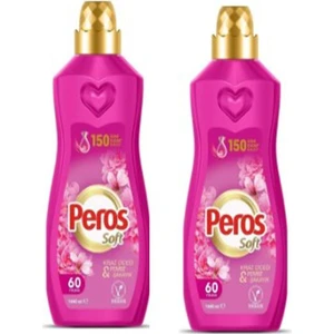 Konsantre Yumuşatıcı Kiraz Çiçeği & Pembe Şakayık 1440 ml x 2 Adet