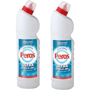 750 ml Ultra Çamaşır Suyu Doğal Beyaz Yoğun Kıvamlı x 2 Adet