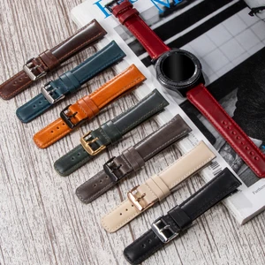 Samsung Galaxy Watch 4 - 5 - 6 / Watch 6 Classic 40MM 43MM 44MM 47MM Watch 5 / Watch 5 Pro 40 44 45 Watch 4 40 42 44 46MM 20MM Deri Kordon Siyah