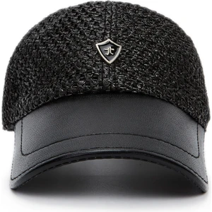 Tamer Tanca Erkek Deri/hasir Şapka Şapka 524 1093 Ith Sapka Y23