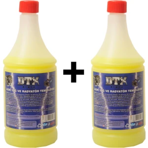 Dtx Kimya 2 Adet Ağır Yağ ve Radyatör Temizleme Sarı 500 ml