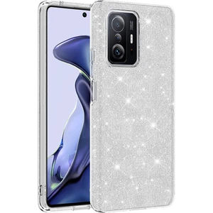 Xiaomi Mi 11T Simli Parlak 5g Kılıf Zore Shining Silikon