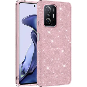 Xiaomi Mi 11T Simli Parlak 5g Kılıf Zore Shining Silikon