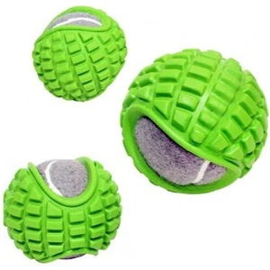 Termoplastik Kauçuk Kaplamalı Tenis Topu Köpek Oyuncağı 7.5 cm