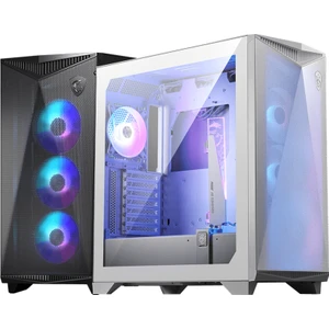 Msı Mpg Gungnır 300R Aırflow Temperlı Cam A-Rgb Fan 4X120MM Pmw Fan Atx Brown Box Gamıng Bılgısayar Kasası
