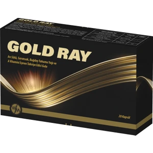 World Medicine Gold Ray Arı Sütü ve Sarımsak İçeren Takviye Edici Gıda