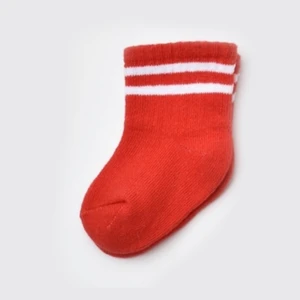 Unisex Çizgili Tekli Bebek Çorabı 68458