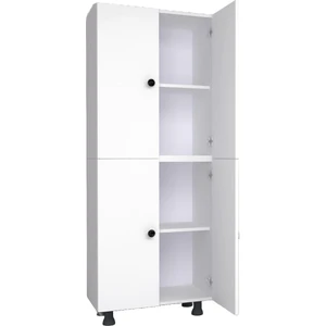 Yeni Vitrin Mdf 4 Kapaklı Çok Amaçlı Mutfak/ Banyo/ Kiler Dolabı