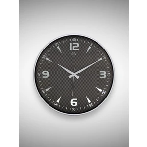 717-G-2 Serisi Klasik Rakamlı Metal Görünümlü Sessiz Akar Modern Duvar Saati 40 cm