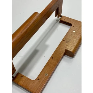 Karan Tuhafiye Ahşap Çanta Bursu / Burs / 25 cm