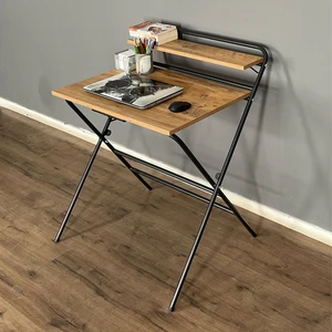 Berta Concept 2 Raflı Katlanır Çalışma Masası
