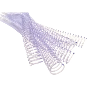 Plastik Helezon Spiral 14MM. 3:1 Şeffaf 100 Ad.36 Lop Poşetli