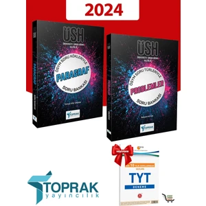 Toprak Yayıncılık 2024 Model Paragraf - Problemler Soru Bankası - TYT Çıkmış Sorular Deneme