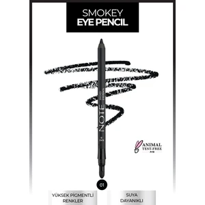 Smokey Eye Aplikatörlü Göz Kalemi 01 Black - Siyah