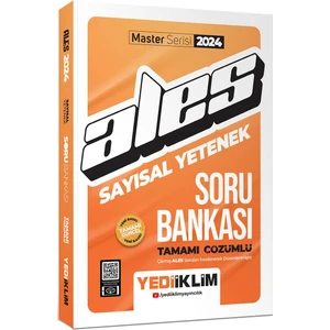 Yediiklim Yayınları 2024 ALES Sayısal Yetenek Tamamı Çözümlü Soru Bankası
