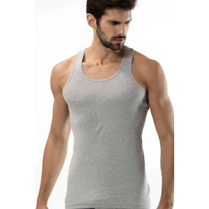 3 Adet Tutku Ribana Spor Erkek Gri Atlet 0118 Beden S