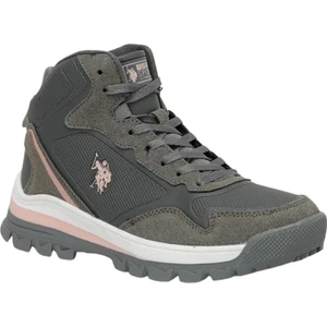 U.S Polo Assn. Sagan Hi 3pr Gri Kadın Outdoor Bot